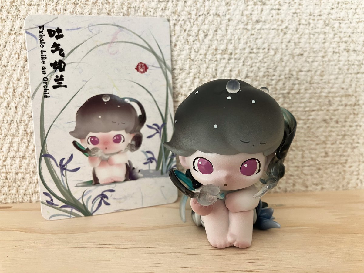 kichan1116's tweet photo. 一番欲しかったキャラクターをメルカリで購入
頭に水滴が付いていてツタも青緑で綺麗。
ちょこんと座ってるのも◎
#DIMOO_Stories_in _the_Cup
#Exhale_Like_an_Orchid https://t.co/aX65ti2PsQ