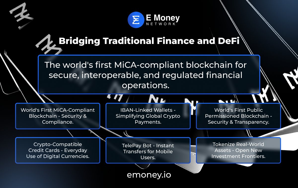 1/9 I found something big in the crypto space: <a href="/emoney_network/">Scallop | E Money Network</a>. They’re bringing traditional banking to DeFi through a BankFi network. Let’s dive in. 🧵👇 #Emoney  $EMYC