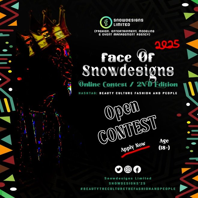 _snowdesigns's tweet photo. face of Snowdesign vol 2, open for contest ☑️
Ends 10th, Feb - Apply to contest ☑️ 
#NewProfilePic https://t.co/sqdmwJhzLu