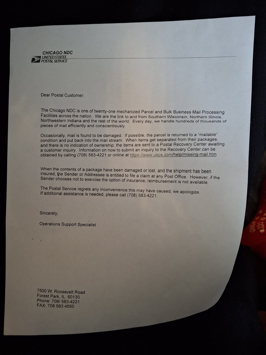 elaineprettyeye's tweet image. @USPSHelp @USPS sent my brother a package he received a letter in a RE-TAPED box 🤔 the phone number isn’t working nor that email can someone mail me a form to make a claim? #WTF #mailboxservices #Christmas2024