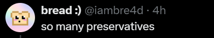 breadmods's tweet photo. are we not worth crying @iambre4d??? how come every other reply got a colon, comma, parenthese, and we didnt?? you hate your mods, admit it 😞 /j https://t.co/9eTZiEDSbX