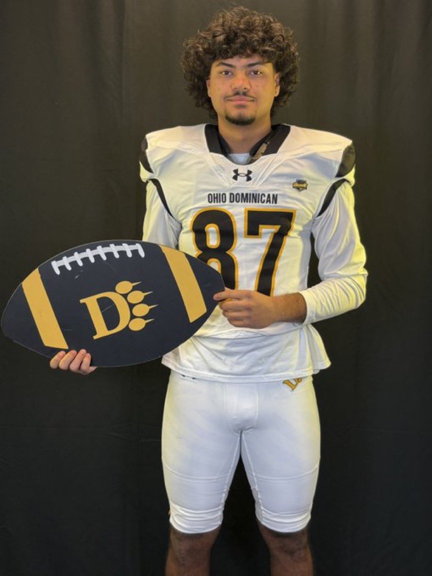 I had a great time at Ohio Dominican yesterday and am blessed to have received an offer to continue my academic and athletic career! Thank you to all the Coaches and Staff! Go Panthers!🐾 <a href="/CoachCookOL/">Kennedy Cook</a> <a href="/CoachJamesLee/">James Lee</a> <a href="/OhioDominicanFB/">Ohio Dominican Football</a> <a href="/TWHSFootball/">TWHS Football</a> <a href="/coachpicetti/">Michael Picetti</a> <a href="/CoachGayDHDL/">Nate Gay</a>