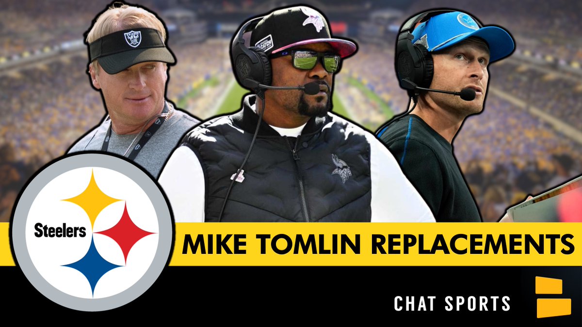 jack_sperry's tweet photo. There's pretty much a 0% chance at this point the Steelers actually fire Tomlin, but why not, let's have some fun to kick off the offseason 😂
Check out today's Steelers Talk video for my top 10 Mike Tomlin replacement candidates: ⬇️
https://t.co/dzVZCVFXuI
@ChatSports https://t.co/rbKE0NhC4A