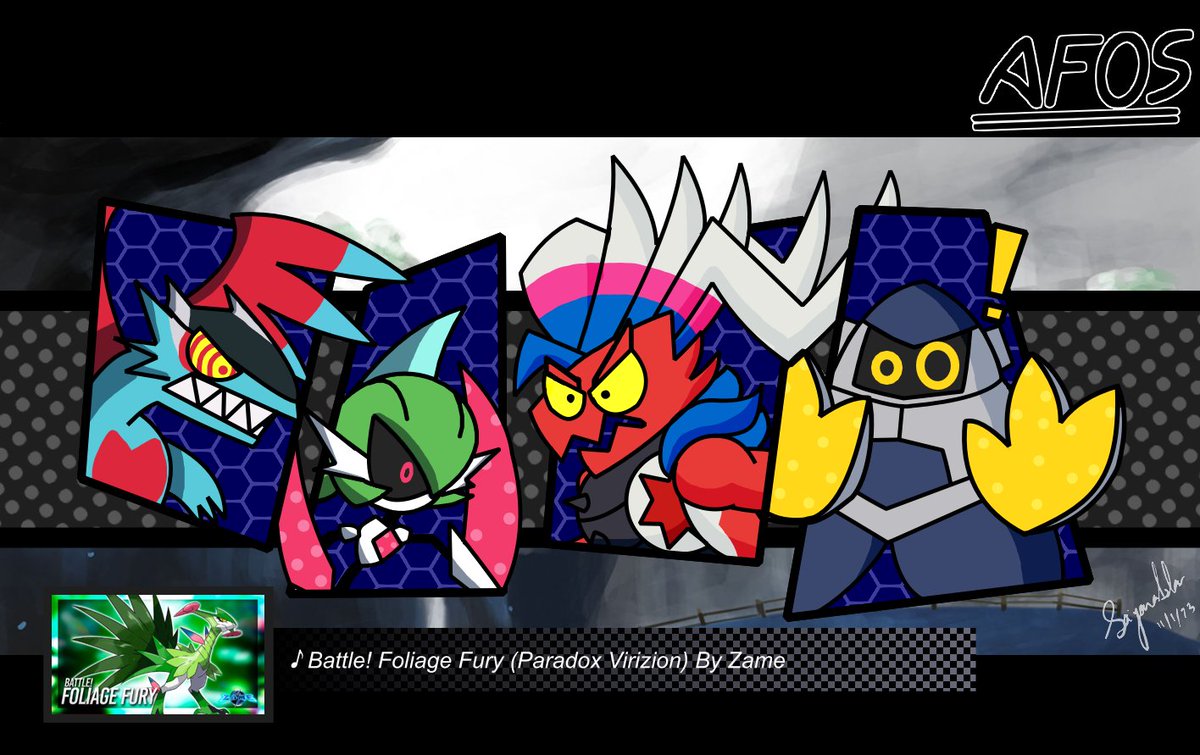 BarillRojas's tweet image. "What if the unlikely winners of the Paradox Pokemon Battle Royale game made it to the final?" Just an idea made from vague sketches. Could be better but I hope you like it . 💥⚔ #PokemonScarletViolet #Pokemon #SomethingSeries #TerminalMontage