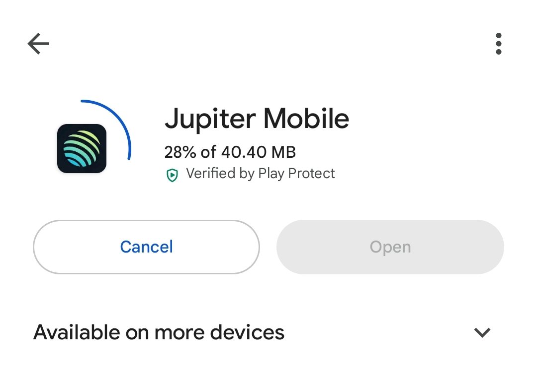 Quickie (@quickienft) on Twitter photo Am I too late downloading the <a href="/jup_mobile/">Jupiter Mobile (v2 arc)</a> app?
Im already used to swapping from <a href="/JupiterExchange/">Jupiter (🐱, 🐐)</a> through web but I heard so much positive feedback from the community about the app. Better late than never... right or nah? Am I too late downloading the <a href="/jup_mobile/">Jupiter Mobile (v2 arc)</a> app?
Im already used to swapping from <a href="/JupiterExchange/">Jupiter (🐱, 🐐)</a> through web but I heard so much positive feedback from the community about the app. Better late than never... right or nah?