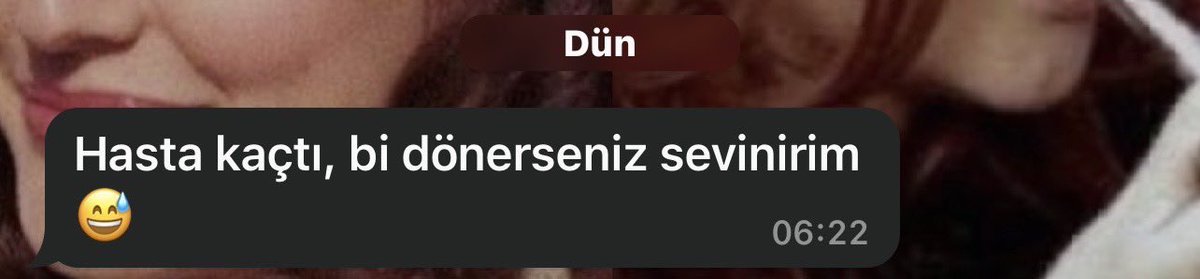 Bir yeni mesaj