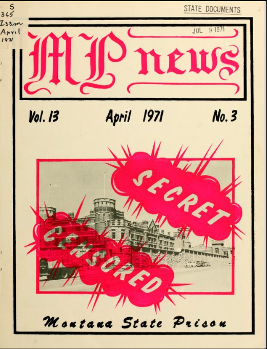 4stigmata's tweet photo. Internet Archive spotlight: M. P. News, April 1971 https://t.co/es9mHWUwui