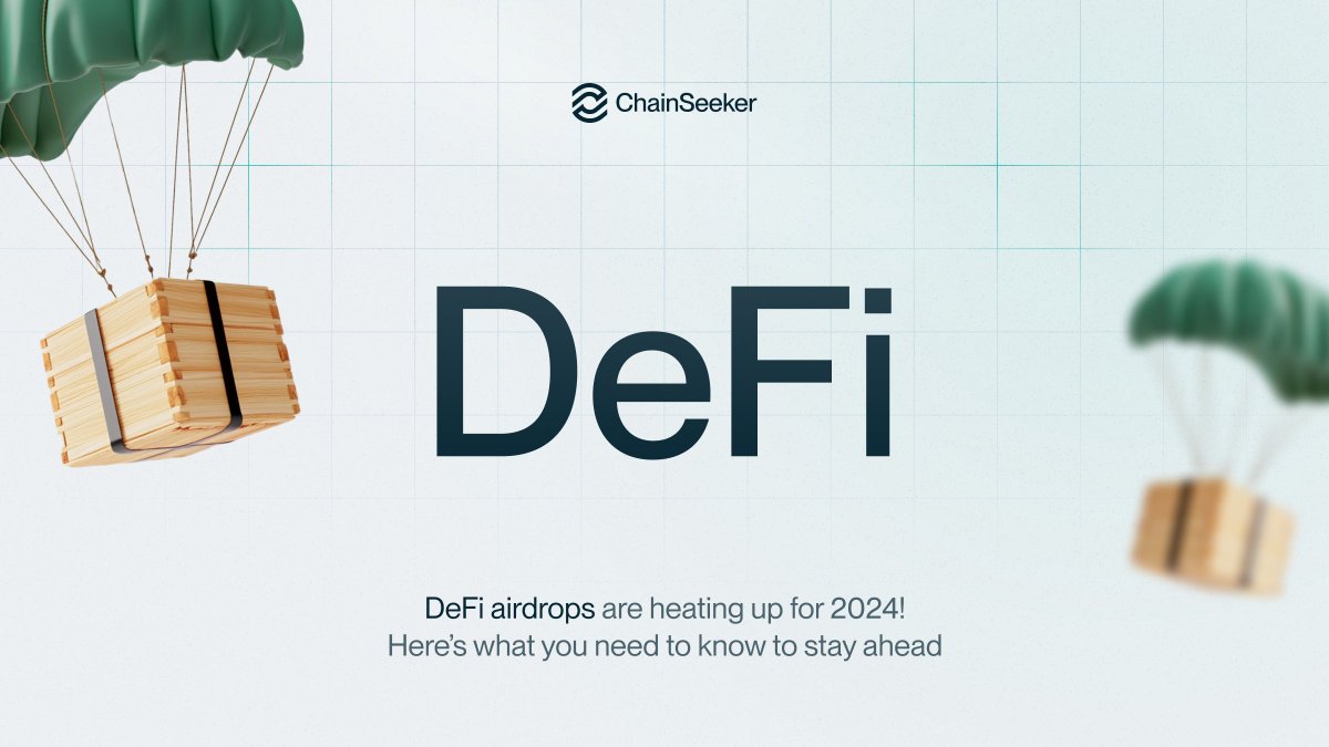 💡 DeFi airdrops are heating up for 2024! Here’s what you need to know to stay ahead:  

🔑 Focus on Layer 2s: zkSync, Arbitrum, and others reward early adopters.  
📈 Liquidity is key: Participate in yield farming and staking programs.  
🌟 New protocols, big rewards: Keep your