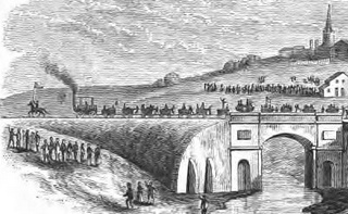 2025 celebrates 200 years of the modern #railway on our planet. The 25th Sept date is based on the opening of the Stockton to Darlington railway in England. #NSW opened its first railway in #Sydney (#Redfern to #Granville) 30 years and 1 day later on the 26 Sept 1855. (pic wiki)