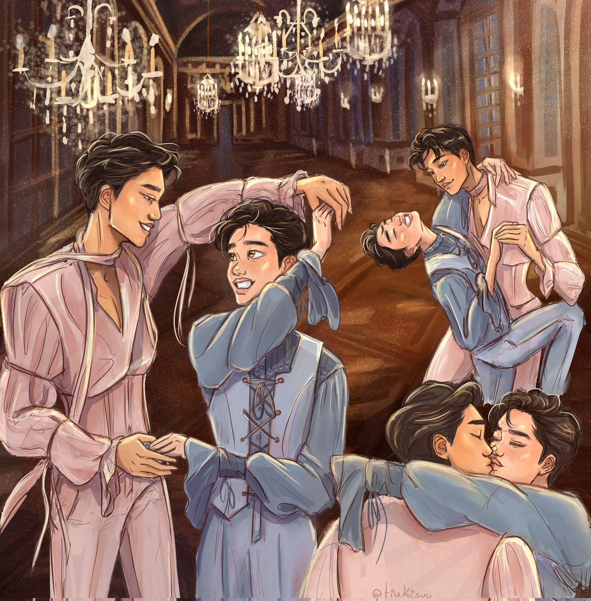 tinkisuu's tweet photo. ✨🐻🩷🩵🐧✨
#HappyKaisooDay https://t.co/6hlGp8VfzV