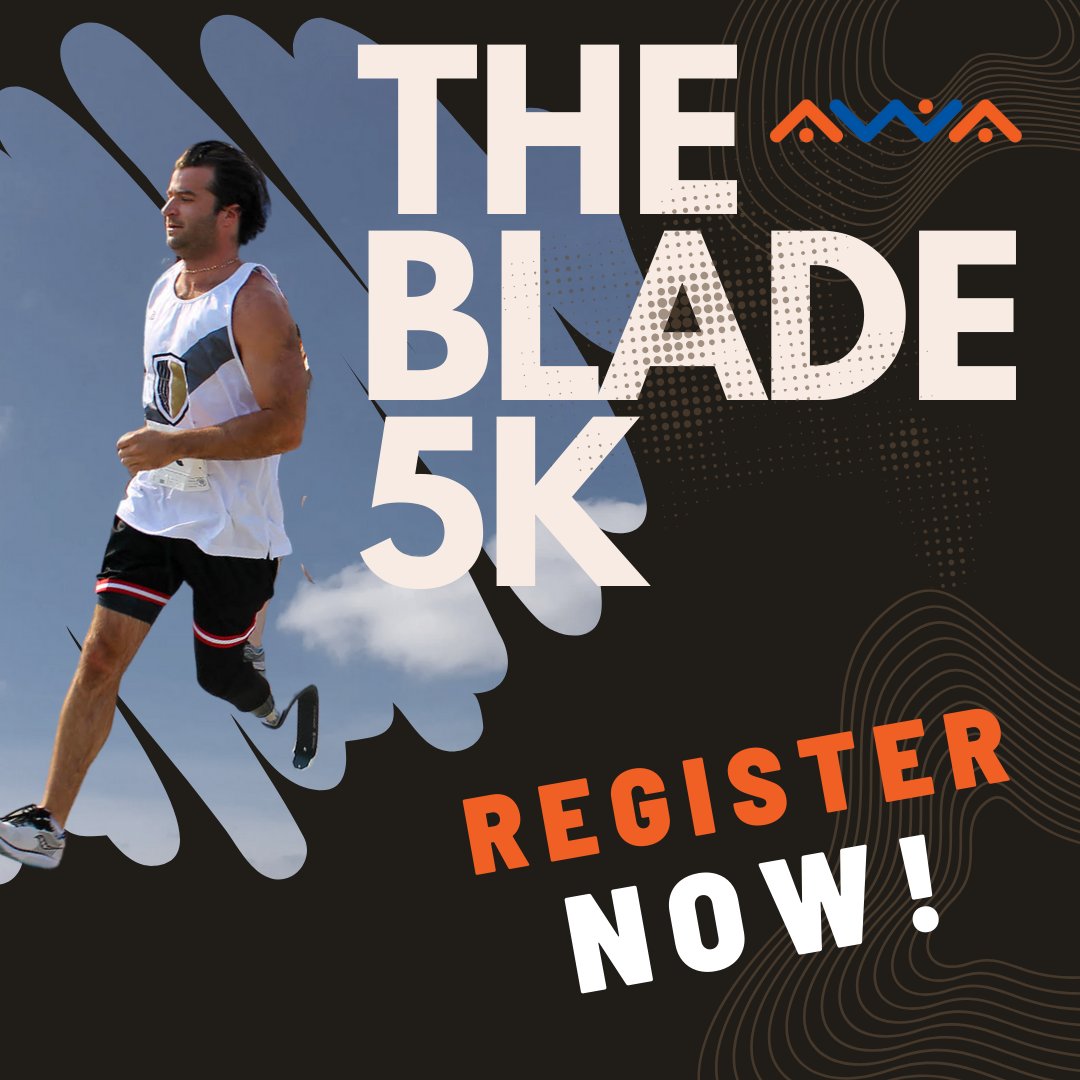 awamidlands's tweet photo. The ‘25 Blade 5K is going to be the BEST yet! Sign up BEFORE March 14 to receive a discounted registration. Link in Bio too: https://t.co/tNe1VJE4fx

Saturday July 12, 2025
8:10am - 11:00am CDT
$30.00 Race Fee + $2.80 SignUp Fee

#awamidlands #amputee #amplife #amputeelife https://t.co/ZJ0kmN4GOO
