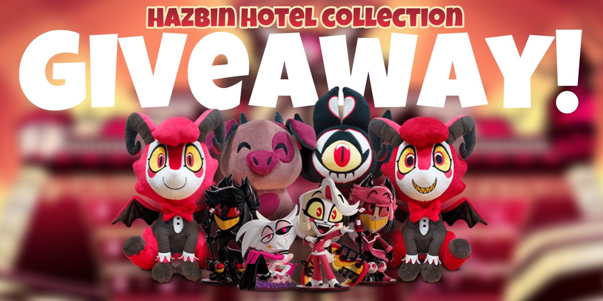 hazbintooz (@hazbintooz) on Twitter photo lets begin 😈
What better way to kick off this account than a devilishly good completion!
To enter to win any Hazbin Youtooz of your choice, follow <a href="/hazbintooz/">hazbintooz</a>, retweet this post and comment your favorite Hazbin Hotel character!
We'll announce 5 winners on Friday, January lets begin 😈
What better way to kick off this account than a devilishly good completion!
To enter to win any Hazbin Youtooz of your choice, follow <a href="/hazbintooz/">hazbintooz</a>, retweet this post and comment your favorite Hazbin Hotel character!
We'll announce 5 winners on Friday, January