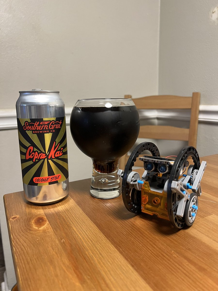 finally had a somewhat chill day to hang with the fam and build robots with my son. not sure i could still lift a shovel full of snow today anyway. lol! 🍻 mfers! hope y’all had a great weekend!