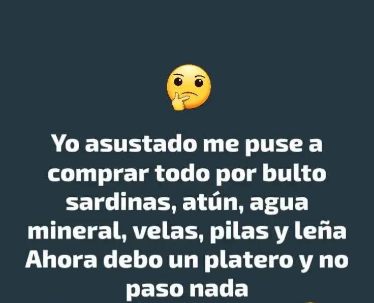 Por lo menos tengo salud... bendito sea mi Dios 😔