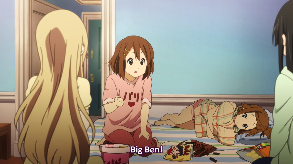 FunThingsPod's tweet photo. Happy New Year! We're kicking off 2025 with a look back to the past, with our special episode on the K-On! Movie - and because it's special, our mailbag is open for only one question each... Yui will help us demonstrate!

"Hey Yui K-on, where're the best places to go in London?" https://t.co/5GfxaqimIE