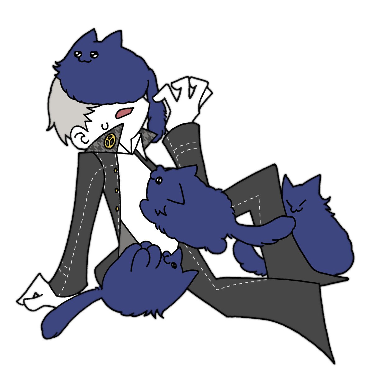 neukpu0's tweet photo. #Persona4 #主直 https://t.co/MzjXprycmH