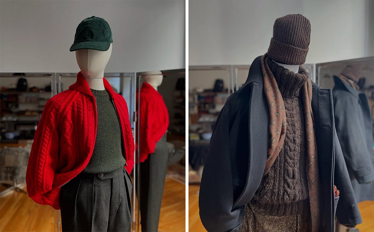 dieworkwear's tweet photo. Some things I saw recently that I think are cool:

— These looks at No Man Walks Alone
— Late '60s Black Panther sweatshirt from IG zosvintage, now owned by IG poetic_sole
— Risa Nakamura (unisex clothing, natural materials)
— IG jonjon.jpeg explaining what makes a place walkable https://t.co/O3VzuIW0b9