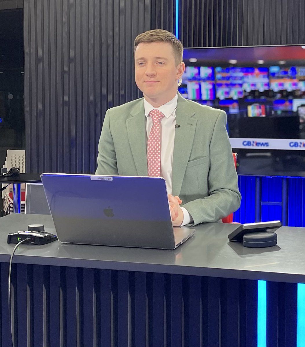 Another weekend reading the bulletins is ending.

Grateful to get to wear jazzy ties on the national news.

<a href="/GBNEWS/">GB News</a>