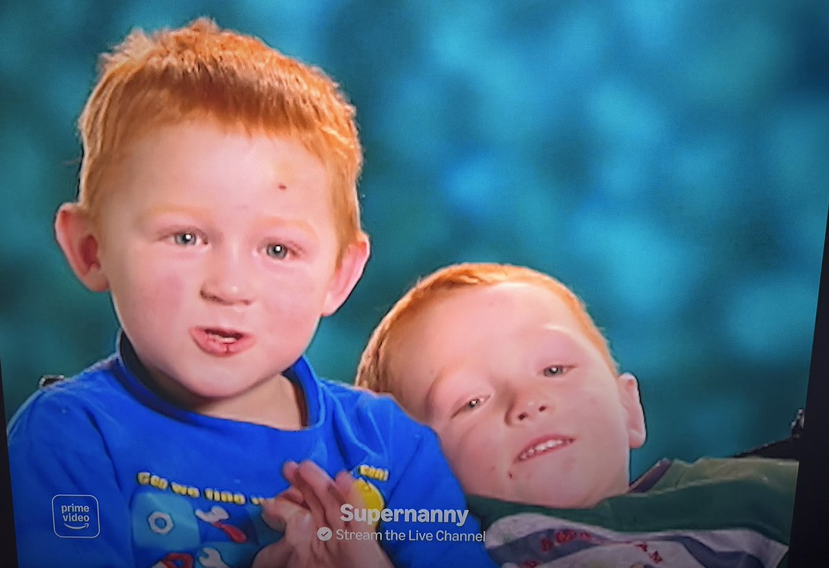 What’s the worst part of the SuperNanny Commercial?
1. The “I want to speak to the manager” haircut
2. The RED Carpet
3. The partially beaten red headed step children