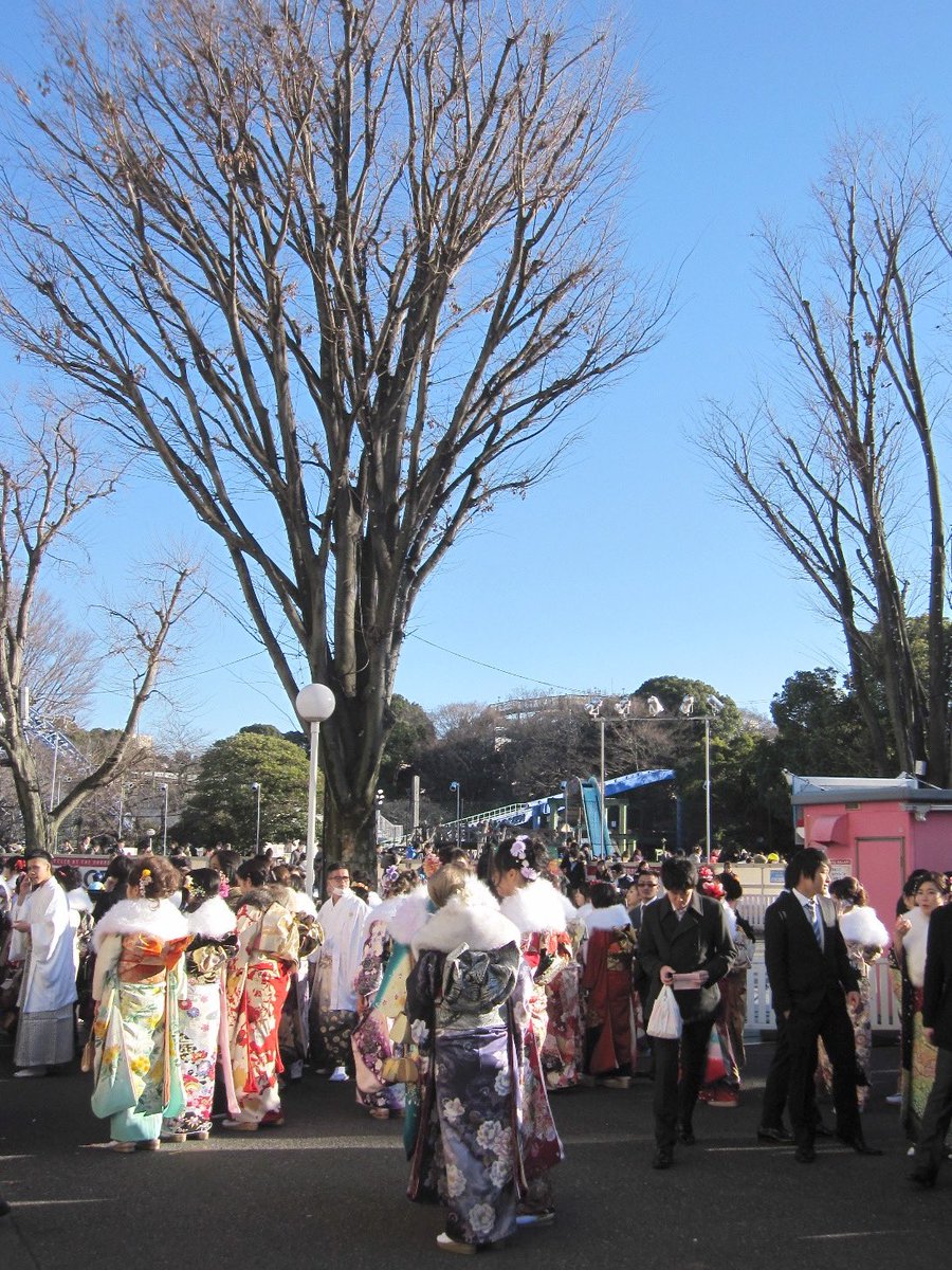azusa_nomura's tweet photo. 2015年 #としまえん での成人式
毎年豊島園駅周辺は華やかな晴れ着の新成人がたくさんで、それを見に行くのを楽しみにしていました

成人になられた皆さん、おめでとうございます㊗️ https://t.co/cA20MA1DYL