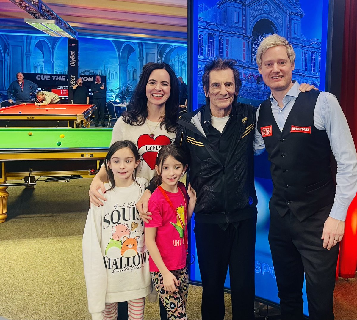 Ronnie Wood (@ronniewood) on Twitter photo 🎱 Great day at the Masters today at Ally Pally! So good to see my great pal <a href="/jimmywhite147/">Jimmy White MBE</a> and <a href="/nr147/">Neil Robertson OAM</a> and <a href="/kendoherty1997/">Ken Doherty Official</a>! 🎱 Great day at the Masters today at Ally Pally! So good to see my great pal <a href="/jimmywhite147/">Jimmy White MBE</a> and <a href="/nr147/">Neil Robertson OAM</a> and <a href="/kendoherty1997/">Ken Doherty Official</a>!