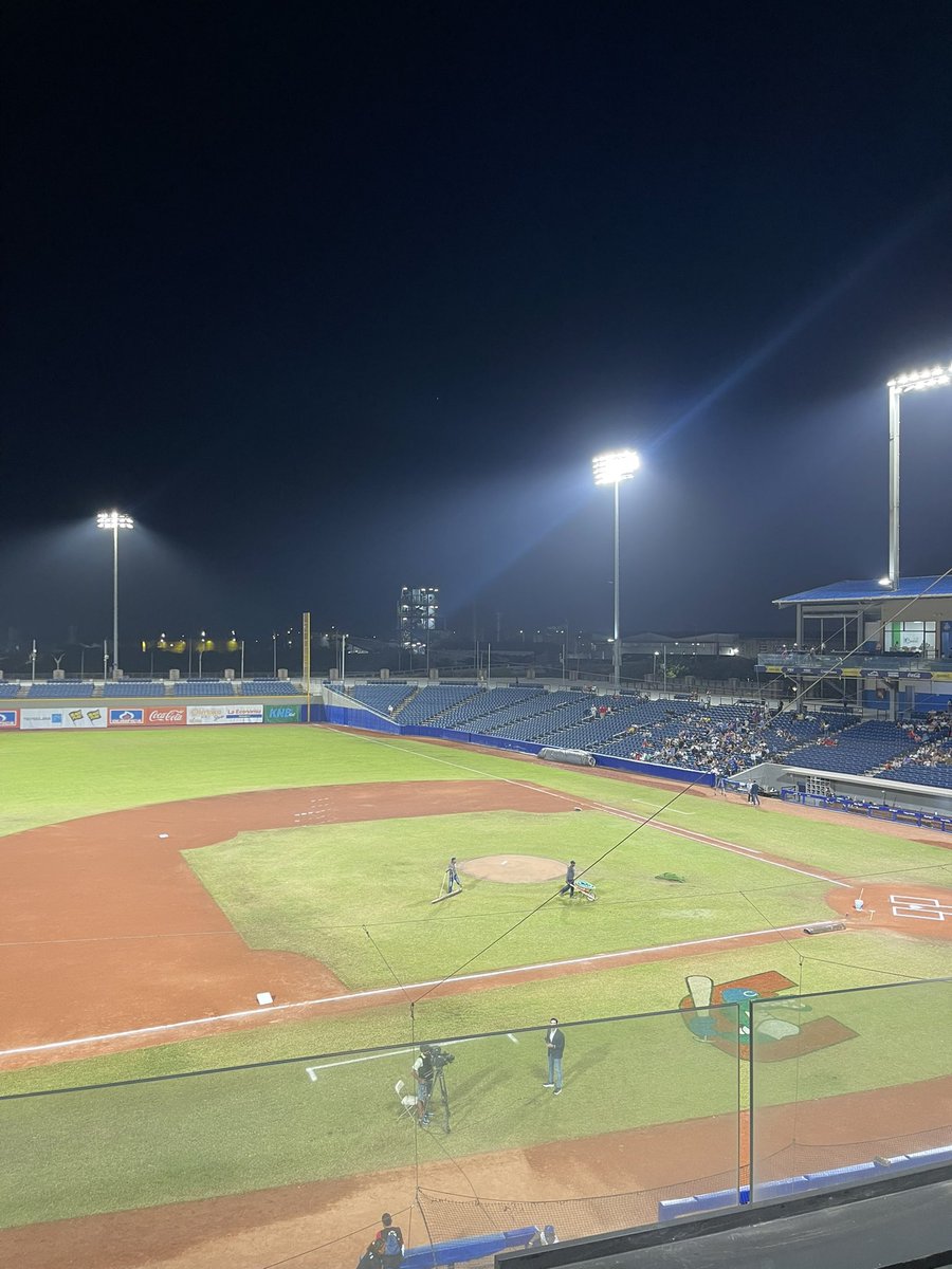 CARIBEsports's tweet photo. ¡Estamos listos desde el Estadio Edgar Rentería de Barranquilla, para llevarte la emoción de la gran final del Béisbol Profesional Colombiano entre Vaqueros de Montería &amp; Caimanes de Barranquilla!

Vívelo en vivo por Caribe Sports News a través de Facebook live &amp; Youtube⚾️ https://t.co/6fba9ky4rb