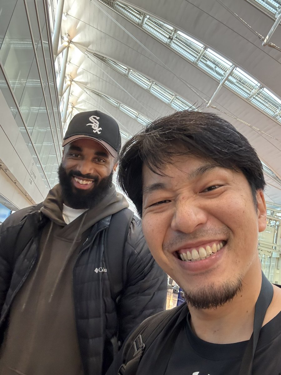 tetsujin284's tweet photo. It was great to see you! @TheKing23_ https://t.co/mnN4zptVt2