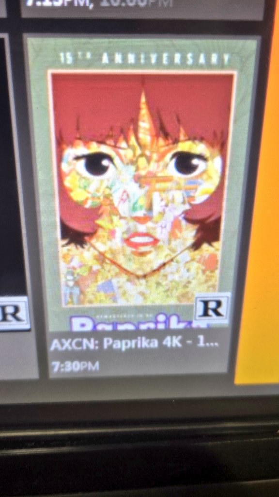 EndlingEmber's tweet photo. #Paprika for its 15th Anniversary! A nice ode to movies that let's me dedicate what's going on in LA right now. I still need to get the other Satoshi Kon #SteelBook's too.
@RegalMovies
@sonyclassics
#AXCN
#AXCinemaNights
#AnimeExpoCinemaNights
#IconicEventsNow
@ICONICEventsNow https://t.co/r4lTgCHOeb