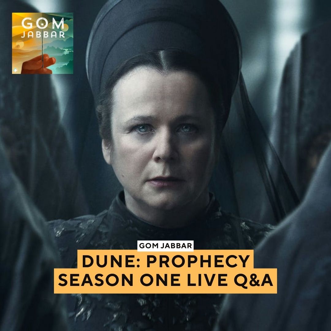 Join <a href="/abu_zafar/">Abu Zafar</a> and <a href="/LeoWigginsVO/">Leo Wiggins</a> at 11am ET for a final live Q&amp;A all about Dune: Prophecy! They'll answer your lingering questions and share their final thoughts on the show.

Tune in: youtube.com/live/XvDxF_01U…