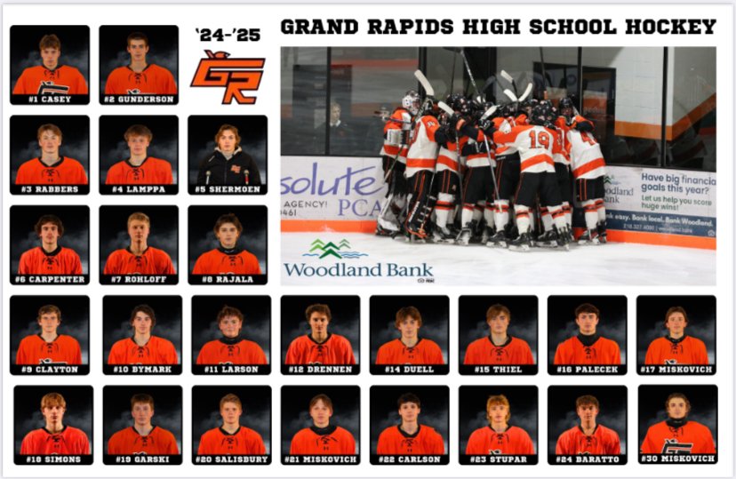 MARK YOUR CALENDARS FOR THIS YEAR'S SKATE WITH THE THUNDERHAWKS! Thursday, January 23rd immediately after the Boys Varsity game vs. Brainerd
<a href="/GRhockeyHS/">Grand Rapids Hockey</a>