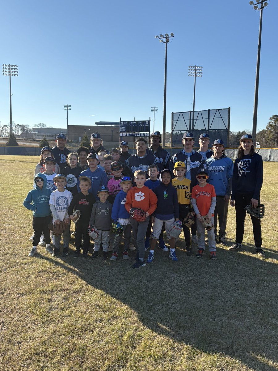 NHSDogsBaseball's tweet photo. We had a blast at our fielding camp today! Pitching/catching camp next Sunday! #SetTheStandard🐶⚾️ https://t.co/jQN7XMni0i