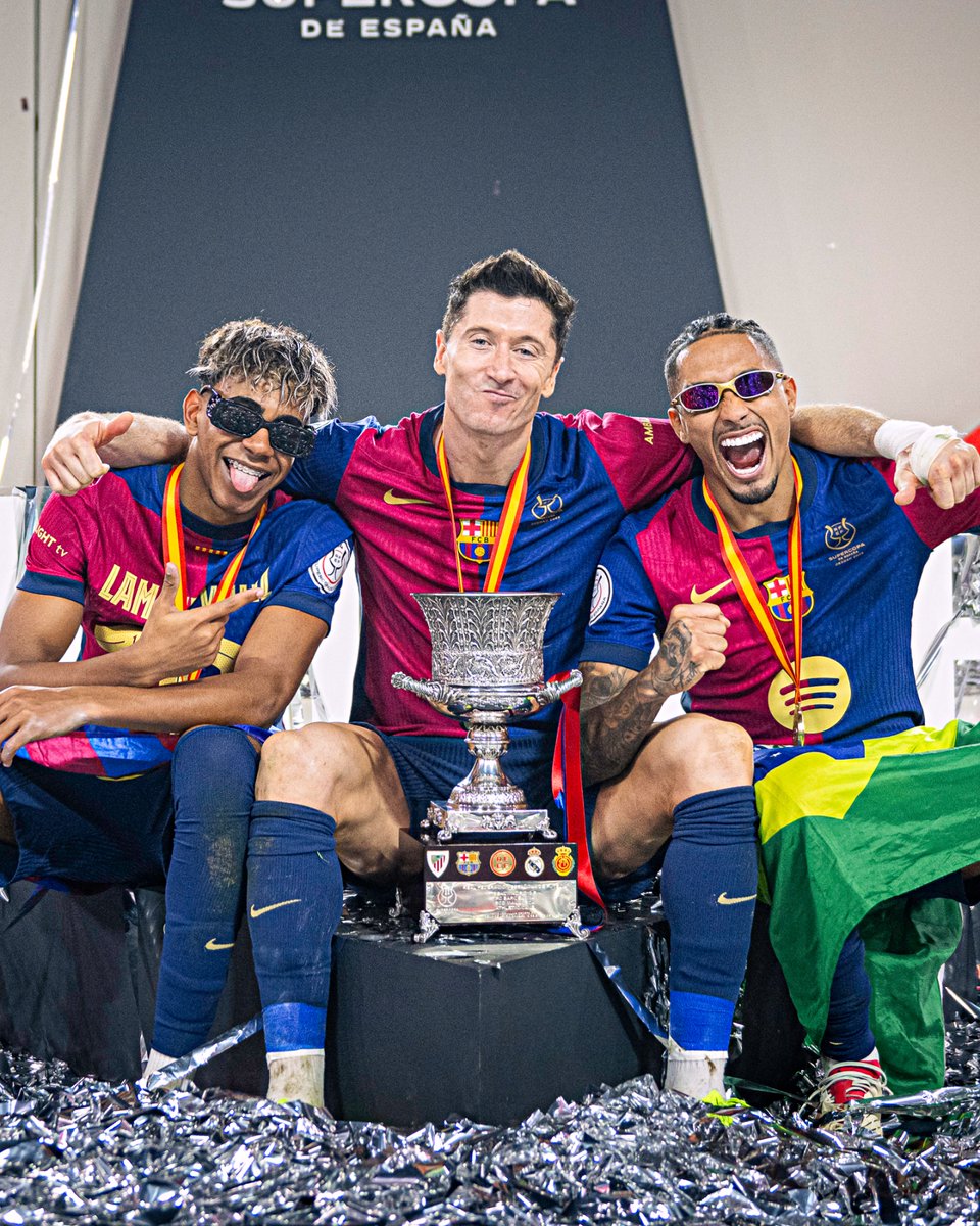 O melhor tridente da atualidade.