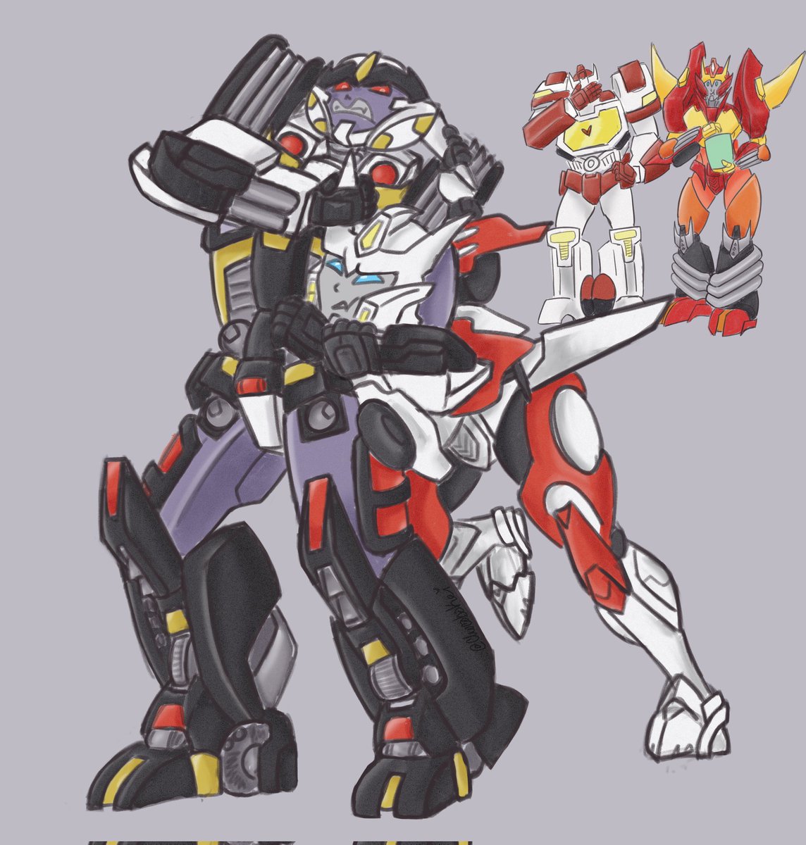 ChocoboKei93's tweet image. Ok ok tried some new stuff

#dratchlock #transformers #maccadams