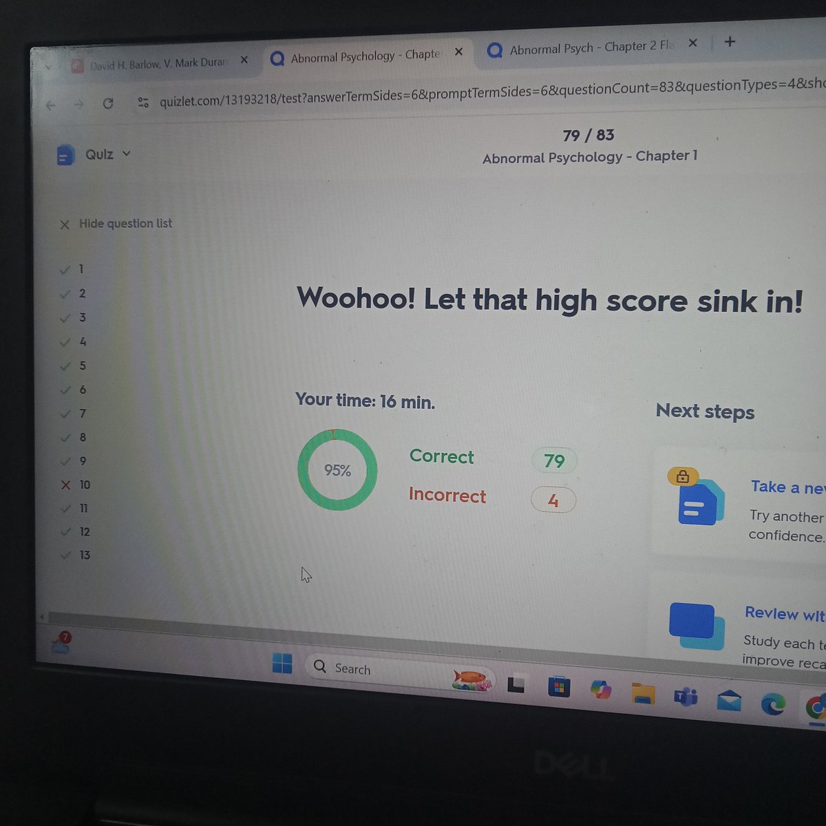 alystudious's tweet image. final self-quiz for abpsych quiz later at 8 am