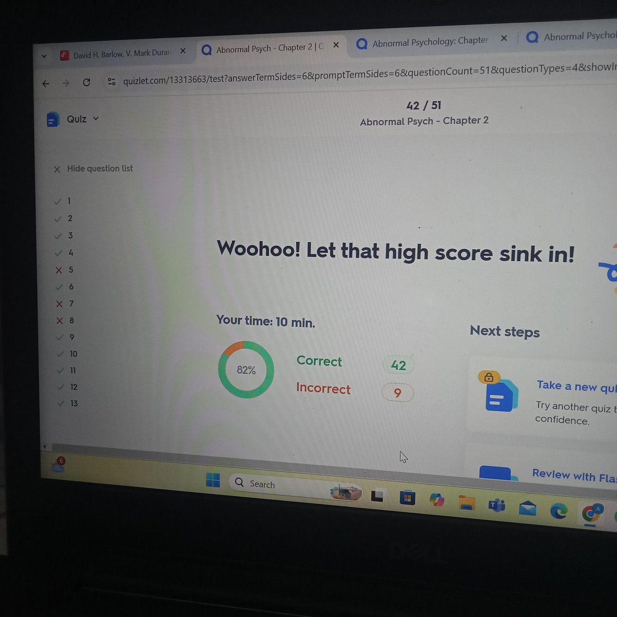 alystudious's tweet image. final self-quiz for abpsych quiz later at 8 am