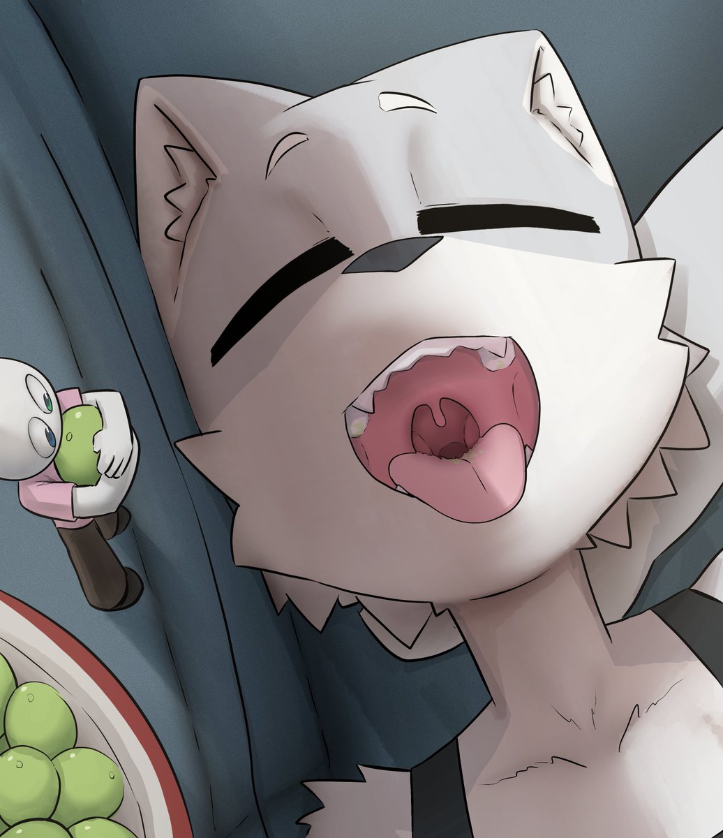 I know what ya'll are thinking now. >u>

#giantess #sizedifference #furry #anthro