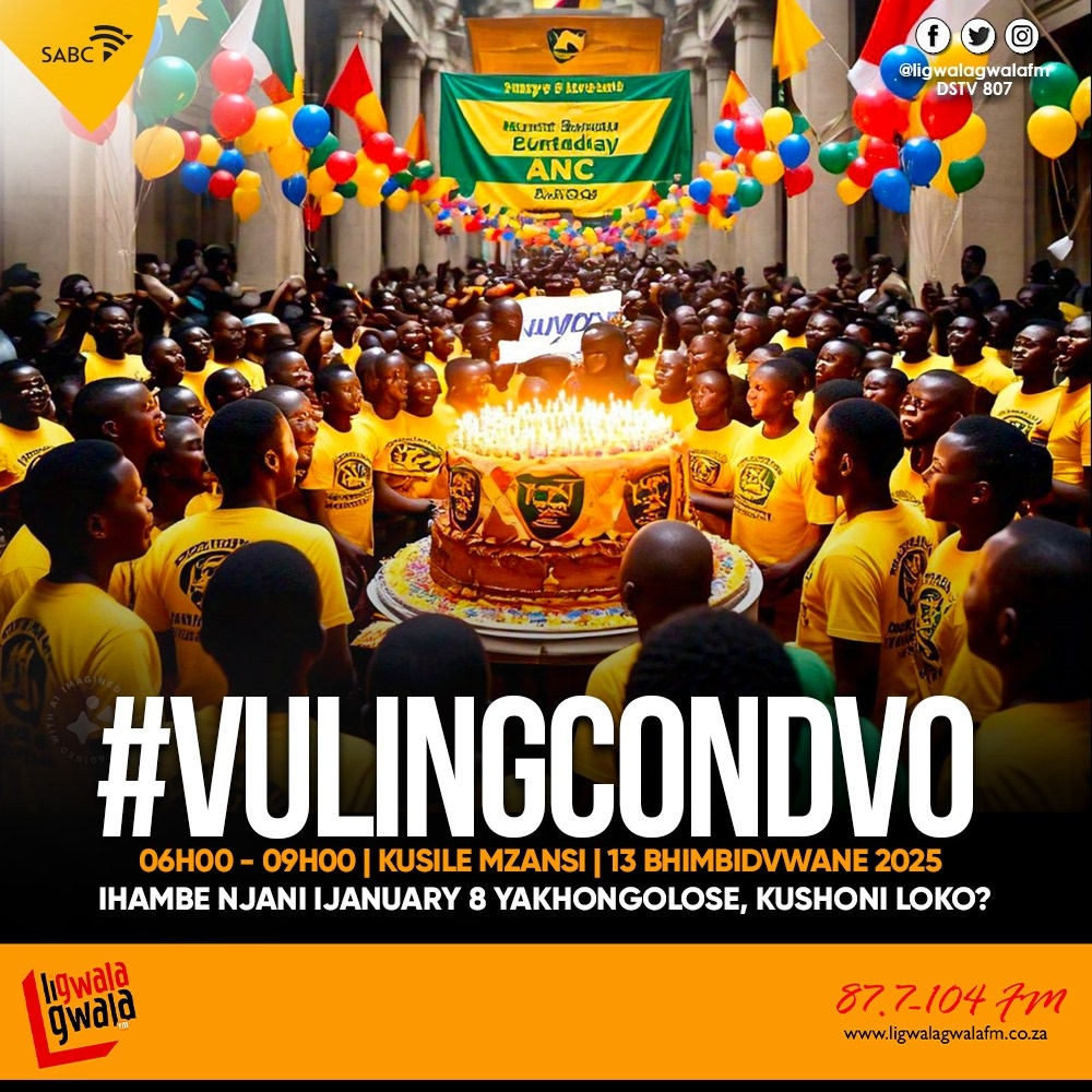 ligwalagwalaFM's tweet photo. #Vulingcondvo. Ihambe njani iJanuary 8 yakhongolose, kushoni loko? #KusileMzansiBreakfastShow #KMB 06H00 - 09H00 https://t.co/R1NMEN6SGn