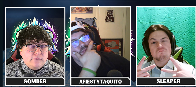 Somber (@somberttv) on Twitter photo The best desk in NA is locked and ready to go, <a href="/PolarKnightsRL/">Polar Knights</a> Swiss stage starts @ 7pm EST with <a href="/AFiestyTaquito/">AFiestyTaquito</a> and <a href="/Sleaper56/">Sleaper56</a> BE THERE OR BE A 2 DIMENSIONAL CUBE
π£π/somber_ttv The best desk in NA is locked and ready to go, <a href="/PolarKnightsRL/">Polar Knights</a> Swiss stage starts @ 7pm EST with <a href="/AFiestyTaquito/">AFiestyTaquito</a> and <a href="/Sleaper56/">Sleaper56</a> BE THERE OR BE A 2 DIMENSIONAL CUBE
π£π/somber_ttv