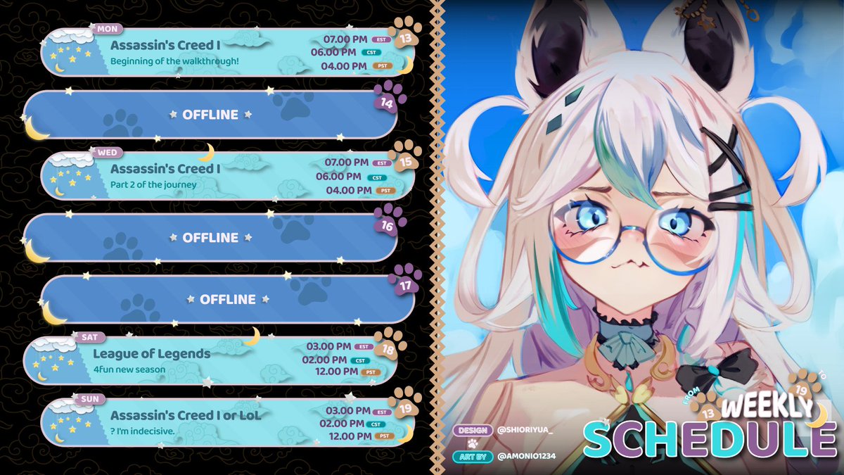 We're back at it tomorrow! :)