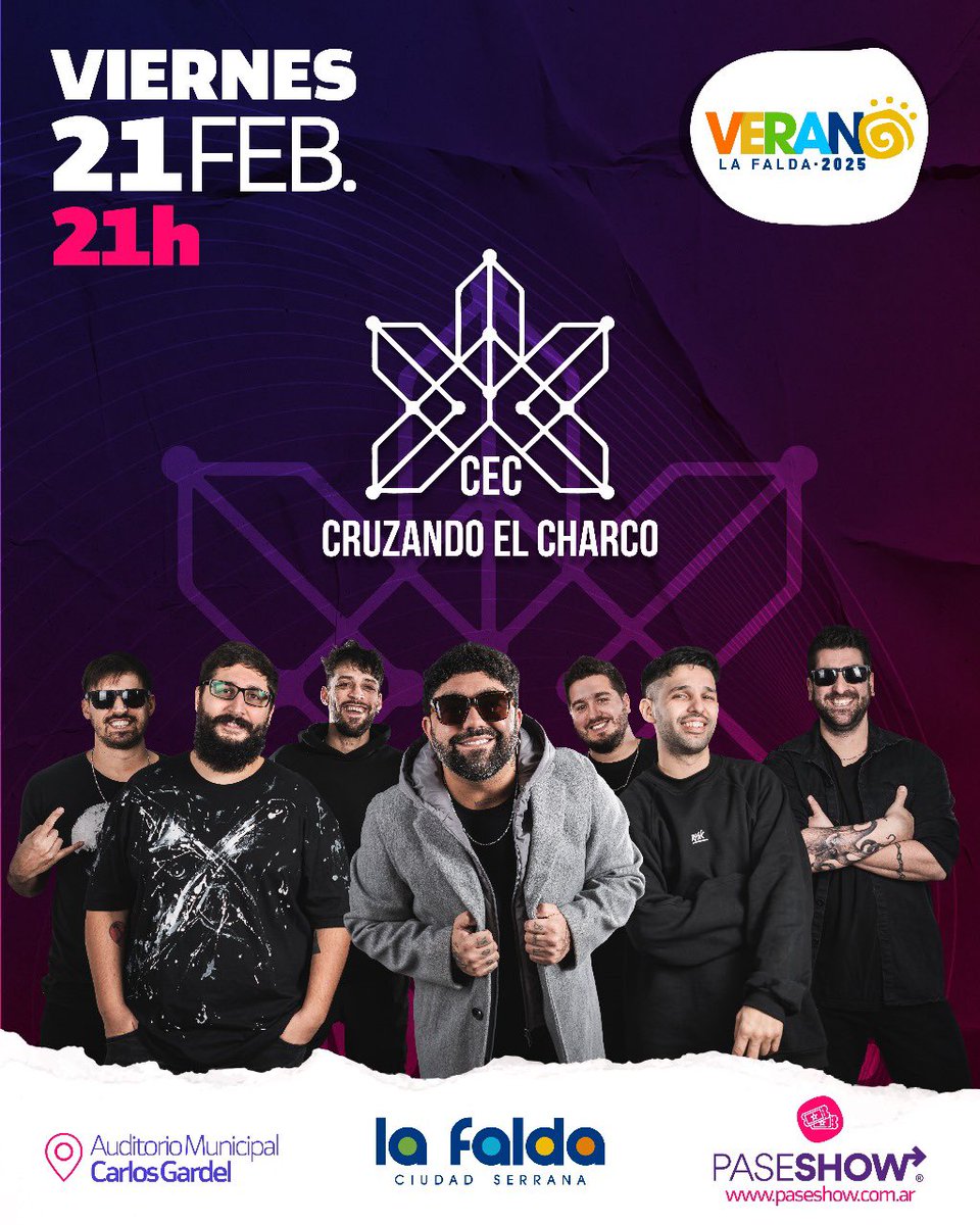 POR PRIMERA VEZ EN LA FALDA! 💥
El 21 de Febrero presentamos ESENCIA 
En La Falda, Córdoba! 
Las entradas ya están a la venta