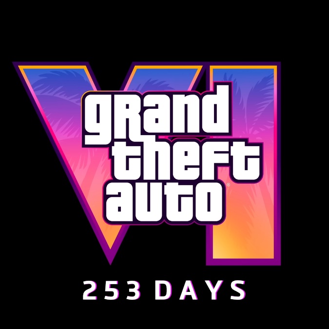 GTAVIGame's tweet image. 253 days until the release of GTA 6!