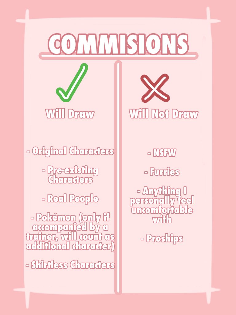 scapehook's tweet image. 🤍 Commissions Are Open &amp;lt;3 !!