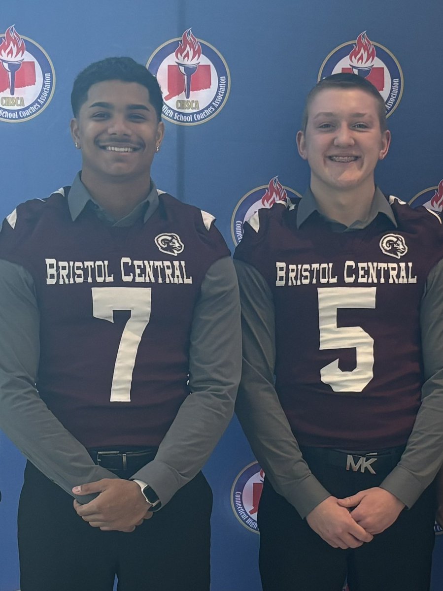 jeff_papazian's tweet photo. Got to honor @donnie0607 and @jackhartleyyy today at the @CTHSCA All State football banquet. Great way to cap off their careers here. Once a Ram, always a Ram. 
🐏🏈 #wearebc https://t.co/1ghMC22gSZ