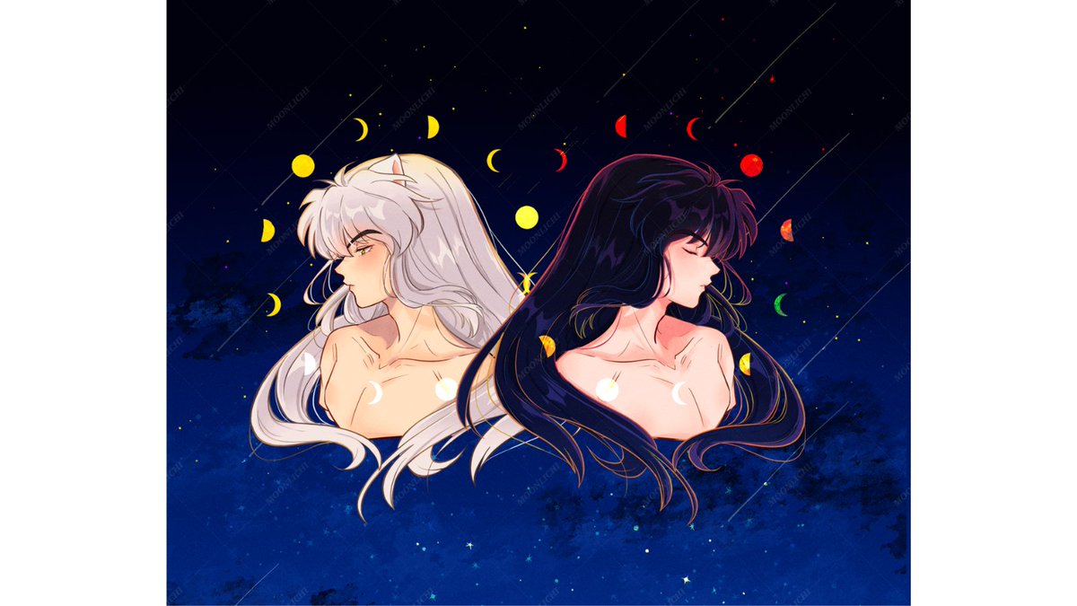 moonlichi's tweet photo. ✨ Top 4 Inuyasha fan arts of 2024! ✨
These were YOUR favorites💝Which one’s your top pick? 
#Inuyasha  #犬夜叉 https://t.co/FrQp2GqytO