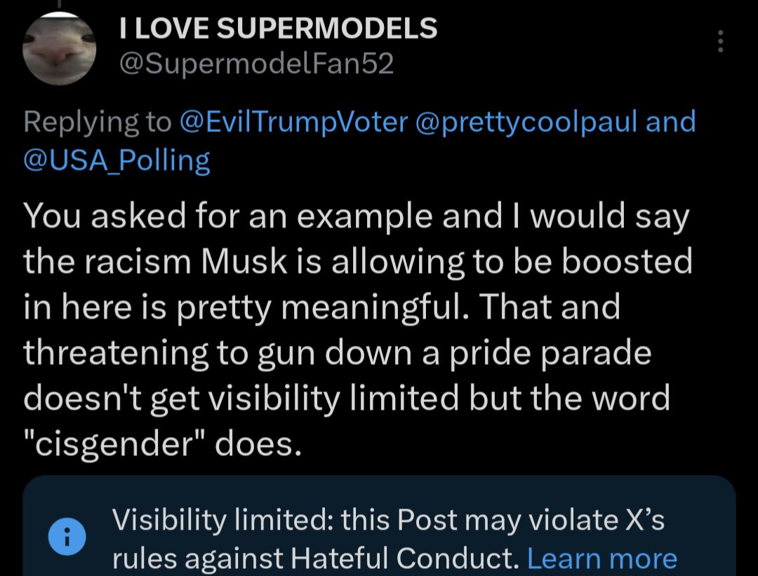 I LOVE SUPERMODELS tweet media