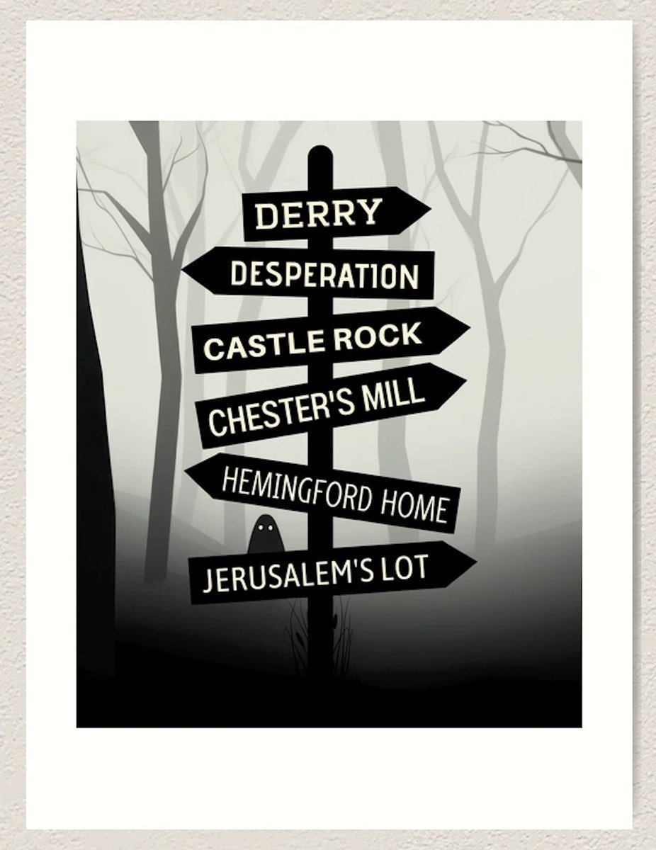 jaimefilson's tweet image. Just a little doodle this evening.  The second photo was the inspiration.

@StephenKing #bigfan