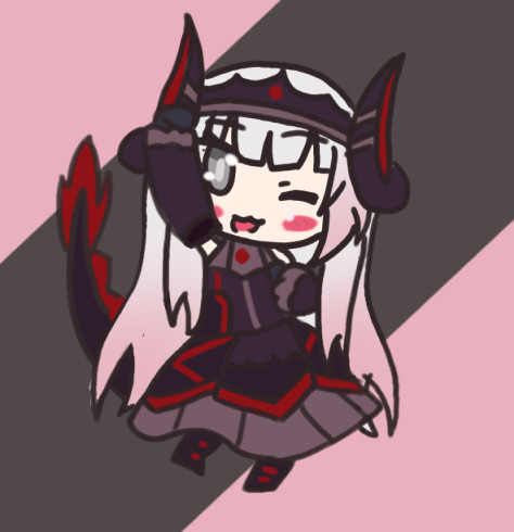 RubyMacarons's tweet image. Channeling my inner cuteness! ✨Just a casual doodle~ #OC #DigitalArt #Doodle #cute #chibi