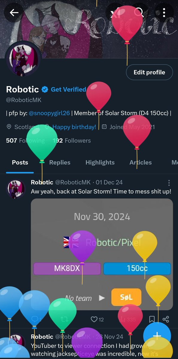 Woo! I'm 19, baby!