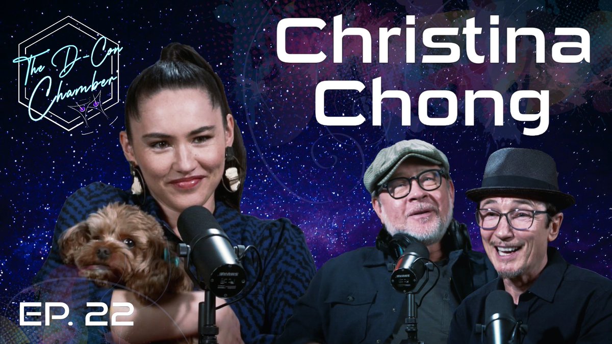 Our new episode with the resplendent <a href="/christinachongx/">Christina Chong</a> is up now on YouTube! Special guest: Runa Ewok, the polite and playful pup!

youtu.be/OA3sJiE1SFs?si…