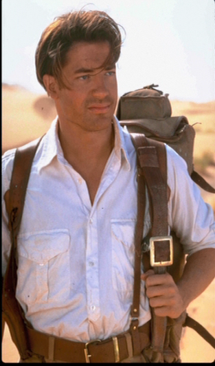 themummia's tweet photo. In his 18 page pitch, Stephen Sommers suggested that Rick O'Connell should be an Errol Flynn-type of swashbuckling character, 'a kind of Indiana Jones or Jason and the Argonauts type with the mummy as the creature giving him a hard time.' ✍️

#themummy #brendanfraesr #stephensommers